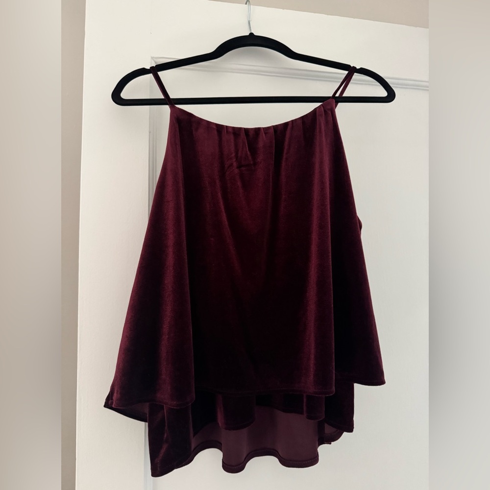 Red Velvet Tank Top